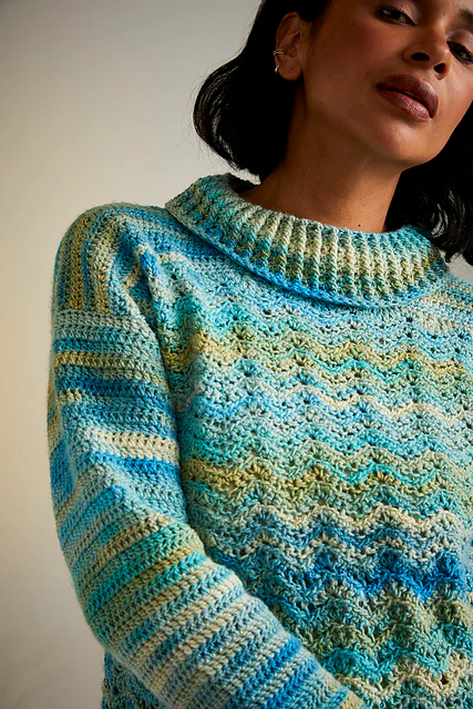 10726 Wildflower Roll Neck by Sirdar - Image 4