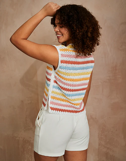 10745 Soft Skyline Top by Sirdar - Image 3