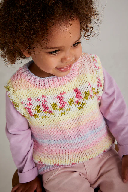 5571 Petal Summer Vest by Sirdar - Image 2