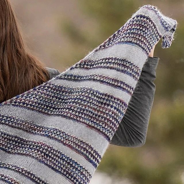Alpine Shawl by Knit Sisu - Image 4