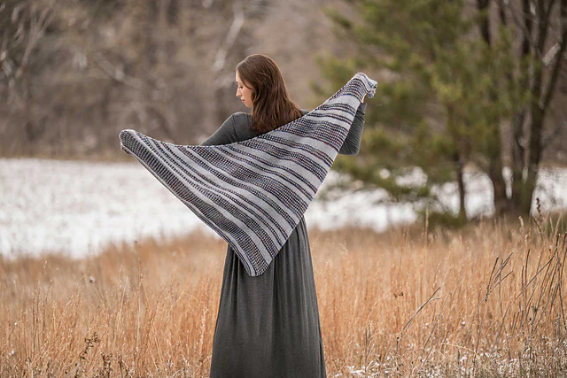 Alpine Shawl by Knit Sisu - Image 5