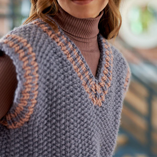 Arya V Neck Jumper and Slipover by Chloe Elizabeth Birch - Image 4