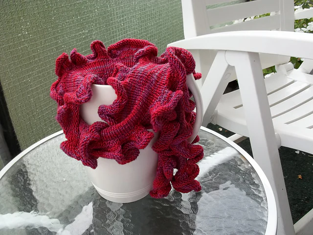 Barb's Koigu Ruffle by Kit Hutchin - Image 4