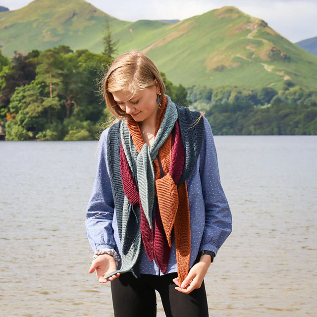 Bassenfell Scarf by The Fibre Co - Image 8