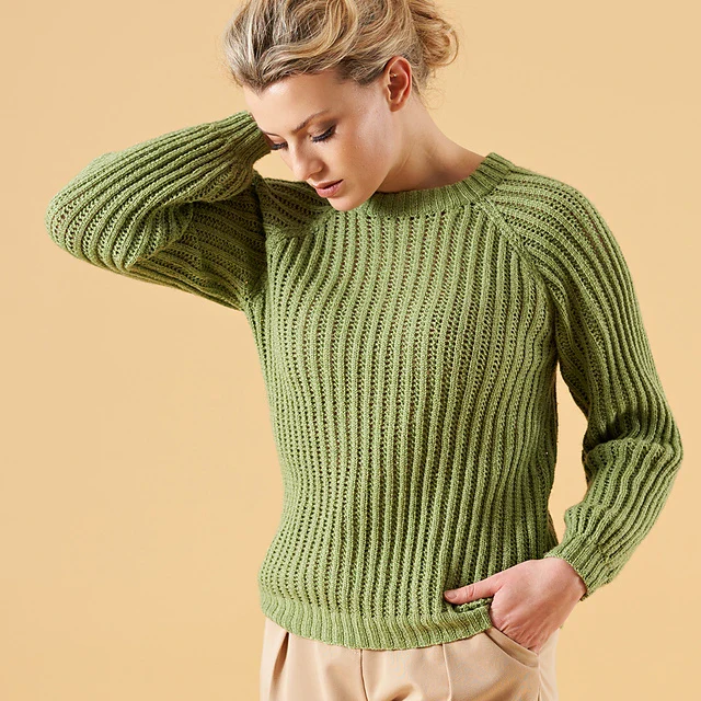 Belle raglan sweater by Chloe Birch - Image 4