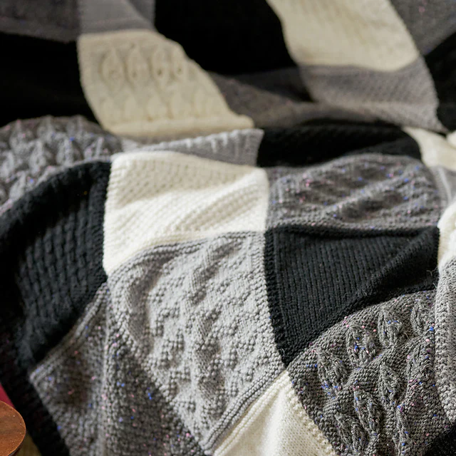 Birch Patchwork Blanket by Jenny Watson - Image 2