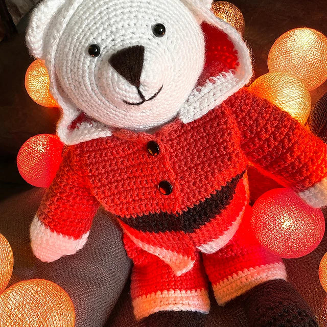Bo Bear Santa Suit by Emma Varnam - Image 2