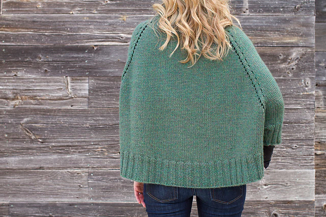Bonny Raglan Poncho by pamela wynne - Image 5