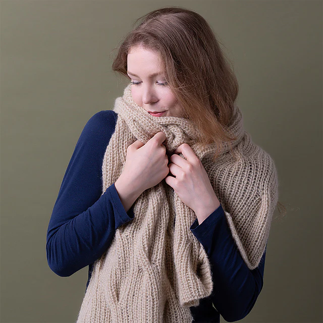 Braided Waves Scarf by Pascuali Designs - Image 2