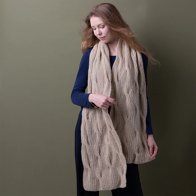 Braided Waves Scarf by Pascuali Designs - Image 3