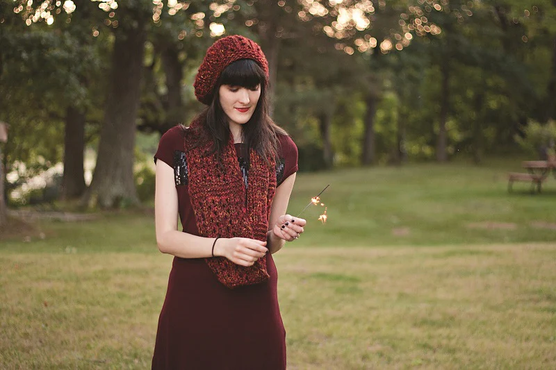 Brasa Hat and Scarf by Kitman Figueroa - Image 2