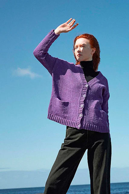 Brenna Cardigan by LANGYARNS SWITZERLAND - Image 2