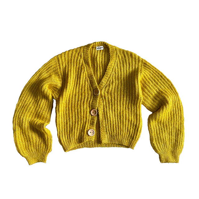 Brioche Bubble Cardigan by Lindsay Degen - Image 9