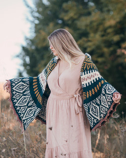 Brome Shawl by Jen Peck - Image 9