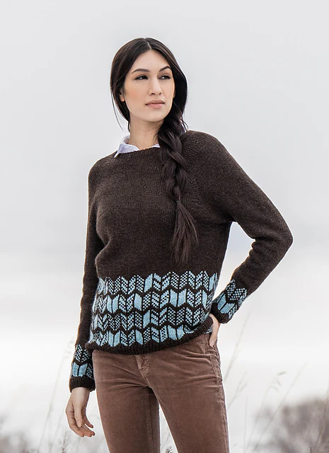 Browns Valley Pullover by Crystal Hiatt | Factory Girl Design - Image 5
