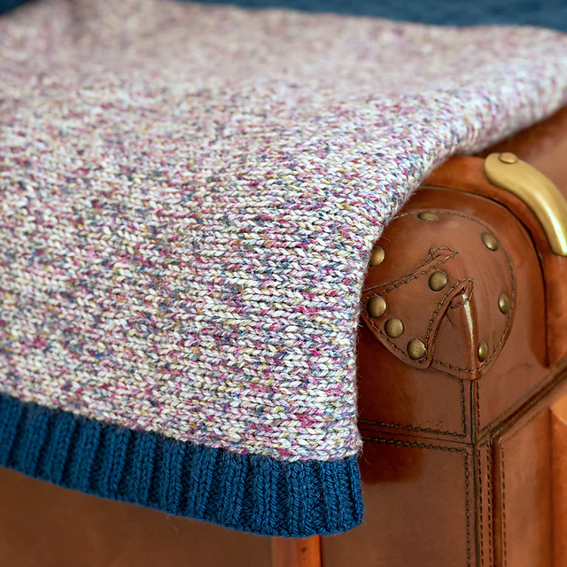 Calder Basket Weave Blanket & Cushion by Jenny Watson - Image 2