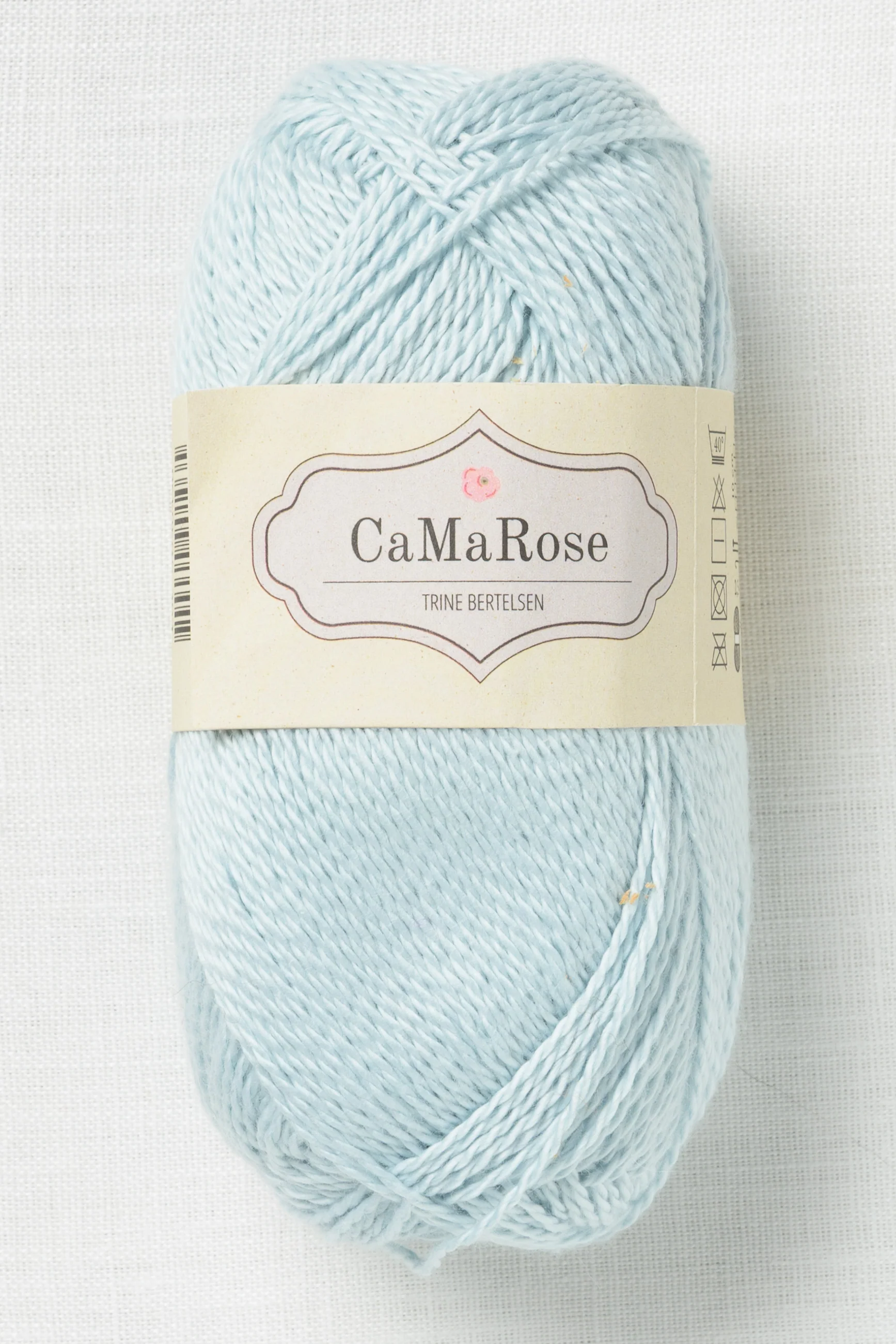CaMaRose Økologisk Pimabomuld 3730 Lyseblå (Light Blue)