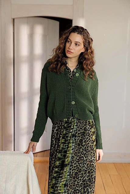 Cardigan Jelena by LANGYARNS SWITZERLAND - Image 2
