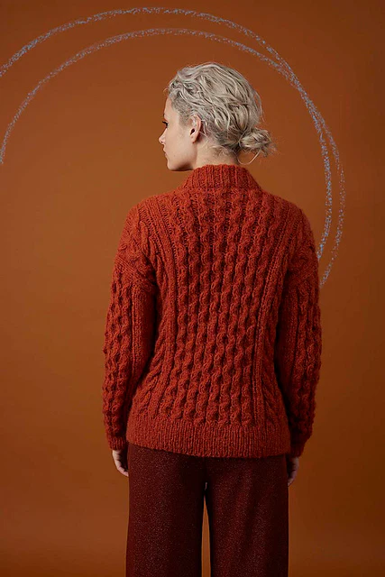Cardigan Margaret by LANGYARNS SWITZERLAND - Image 4