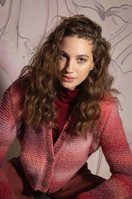 Cardigan Salma by LANGYARNS SWITZERLAND - Image 2