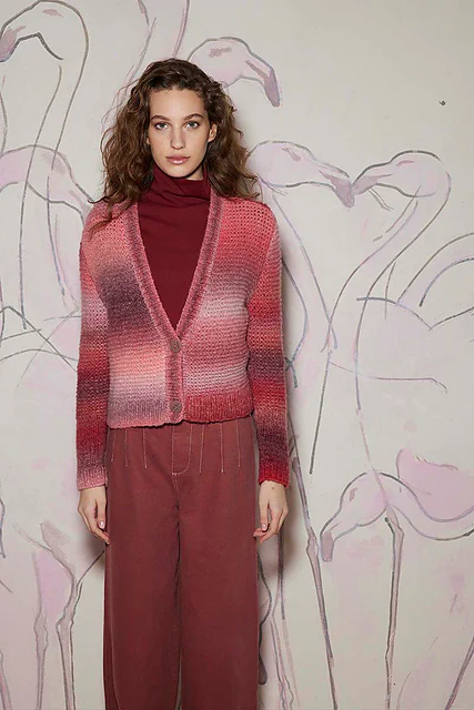 Cardigan Salma by LANGYARNS SWITZERLAND - Image 4