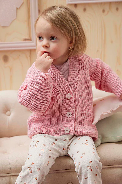 Cardigan Sigrid by LANGYARNS SWITZERLAND - Image 3