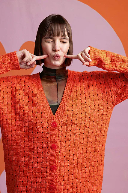 Cardigan Yanika by LANGYARNS SWITZERLAND - Image 2