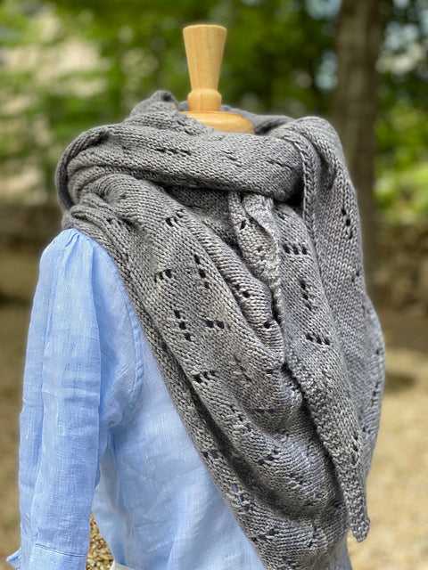 Carriage Ride Shawl by Plucky Knitter Design - Image 6