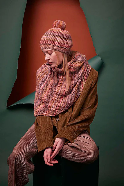 Cheryl Triangular shawl by LANGYARNS SWITZERLAND - Image 3