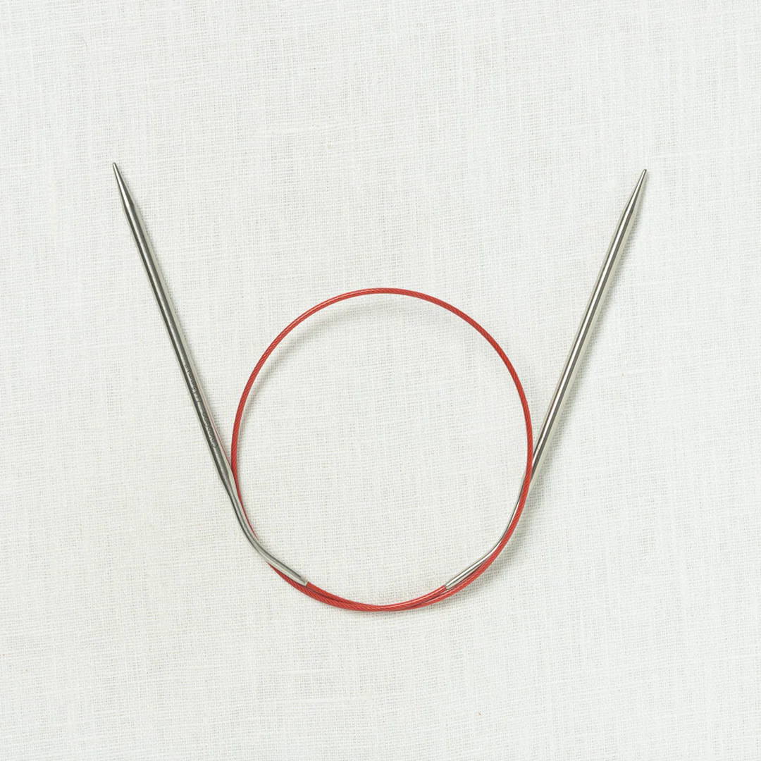 ChiaoGoo Red Stainless Steel Fixed Circular 24"
