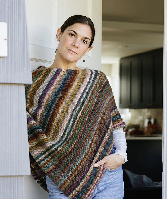 Chunky Seamless Poncho by Churchmouse Yarns & Teas - Image 2