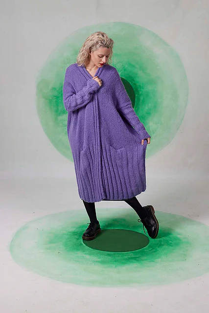 Coat Heather by LANGYARNS SWITZERLAND - Image 2
