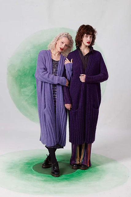 Coat Heather by LANGYARNS SWITZERLAND - Image 4