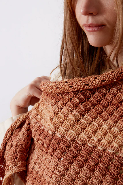 Cobblestone Shawl by Catherine Salter Bayar - Image 2