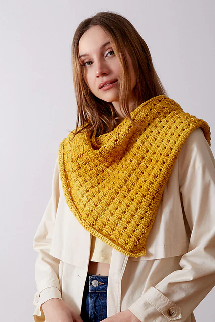 Cobblestone Shawl by Catherine Salter Bayar - Image 7