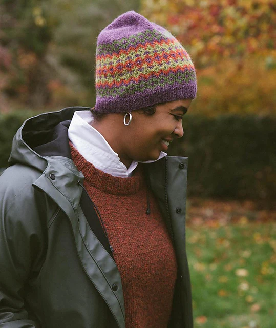 Colorwork Cap by Churchmouse Yarns and Teas - Image 3