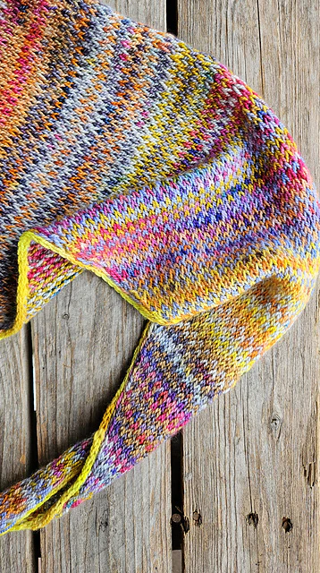 Colour Cocktail Shawl by Taiu Landra - Image 2