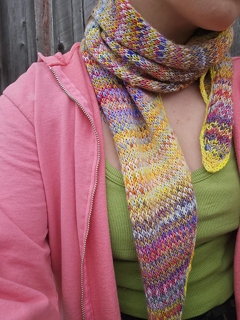 Colour Cocktail Shawl by Taiu Landra - Image 4