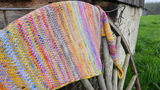 Colour Cocktail Shawl by Taiu Landra - Image 6