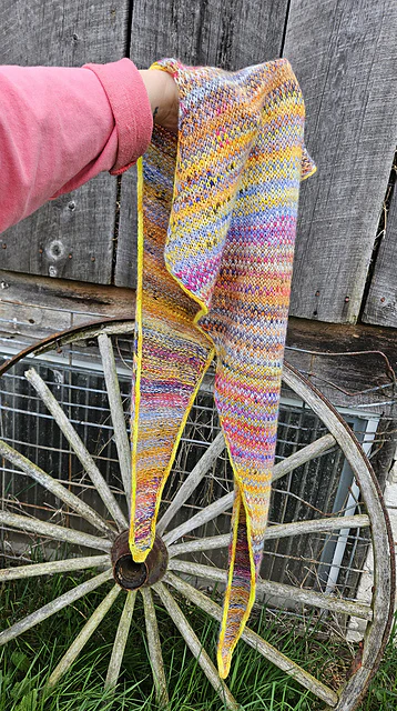 Colour Cocktail Shawl by Taiu Landra - Image 7