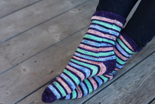 Spumoni Socks by Selma Kaplan - Image 3