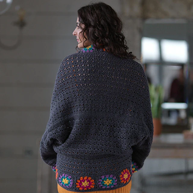 Colour Me Happy Shrug by Cassie Ward - Image 3