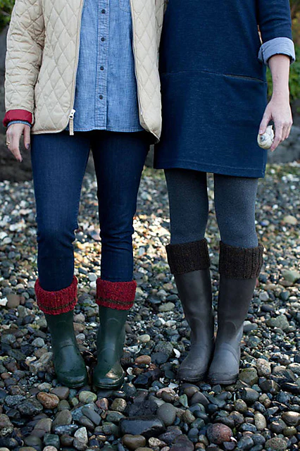 Cozy Boot Cuffs by Churchmouse Yarns and Teas - Image 3