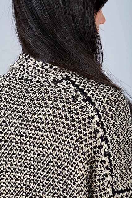 Crosshatch Cardigan by Nina Holubcova - Image 5