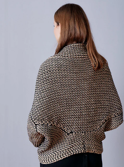 Crosshatch Cardigan by Nina Holubcova - Image 9