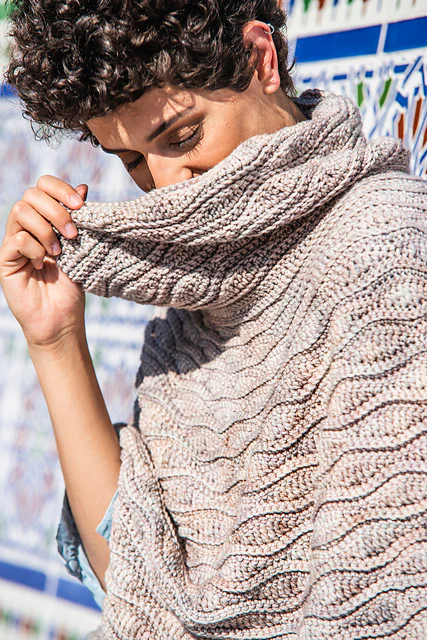 Cumulus Poncho by Elena Fedotova - Image 4