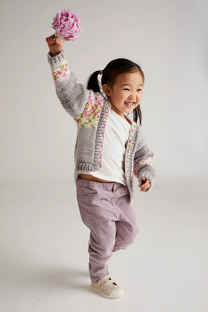 Daisy Chain Cardigan 5568 - Image 3