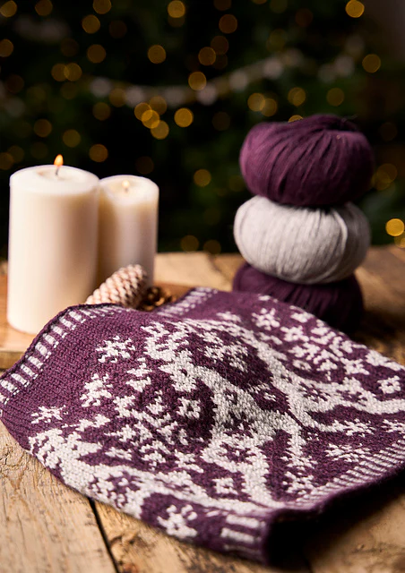 Dancing Reindeers Cowl by Martin Storey - Image 3