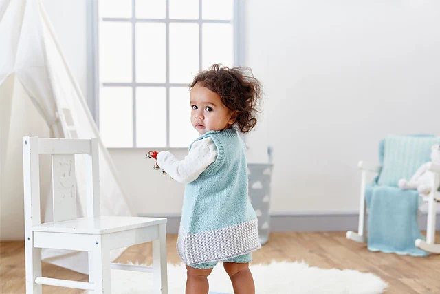 Dimples Pinafore Dress & Bloomers by Jenny Watson - Image 2