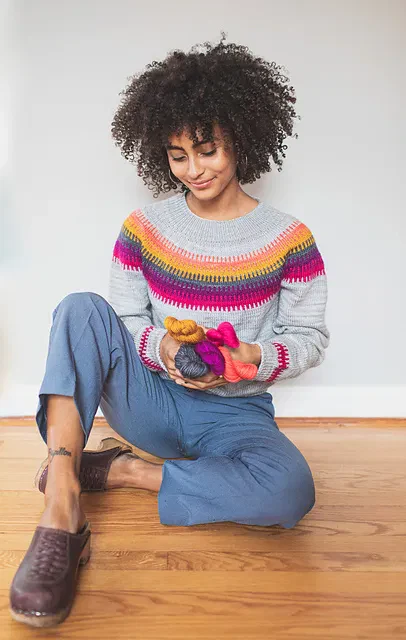 Dovetail Sweater by Quinn Reverendo - Image 3